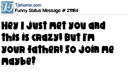 status message box