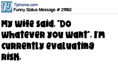 status message box