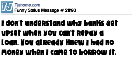 status message box