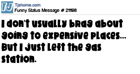 status message box