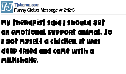 status message box