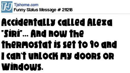status message box