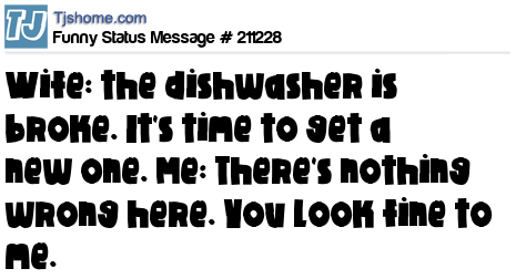 status message box