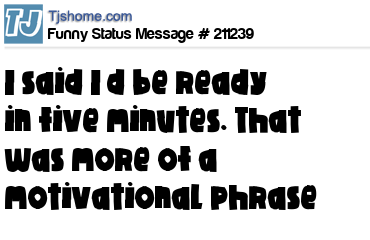 status message box
