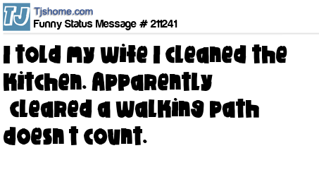 status message box