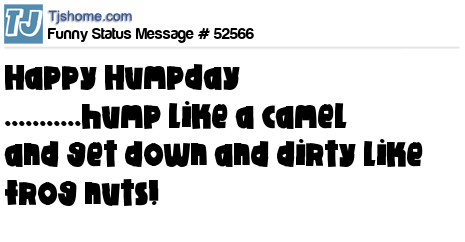 Happy hump day dirty pics