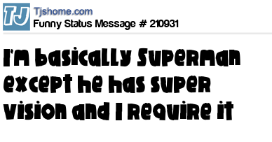 status message box