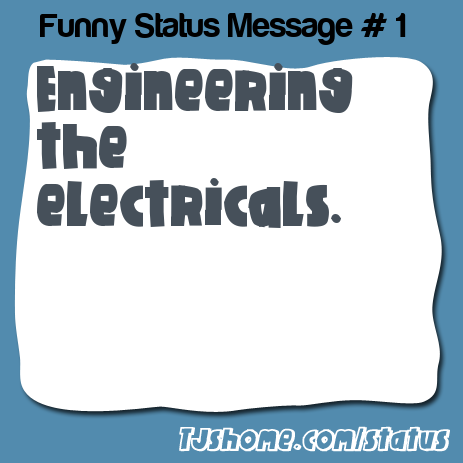 status message box