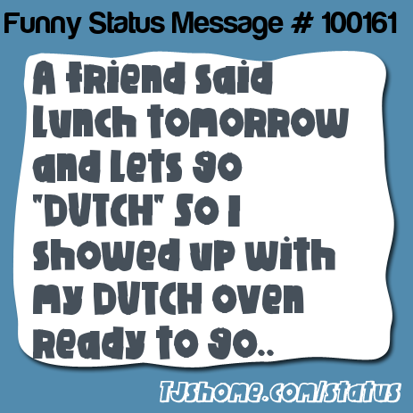 status message box