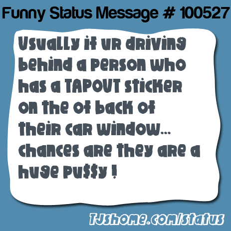 status message box