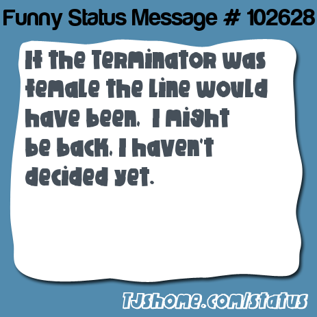 status message box