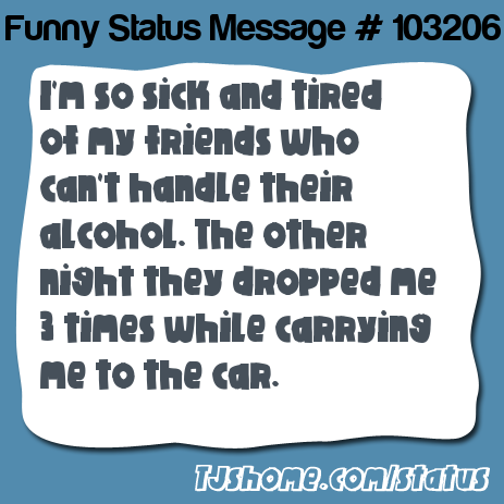 status message box