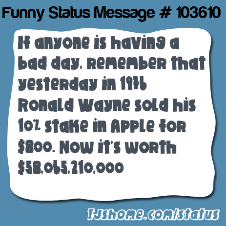 status message box