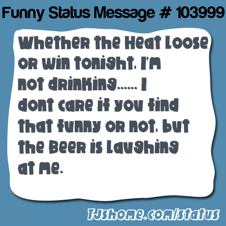status message box