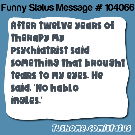 status message box