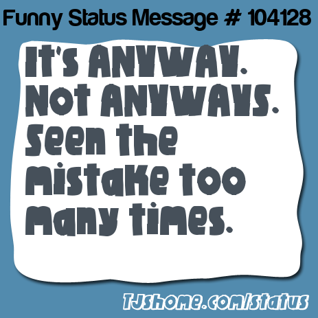 status message box