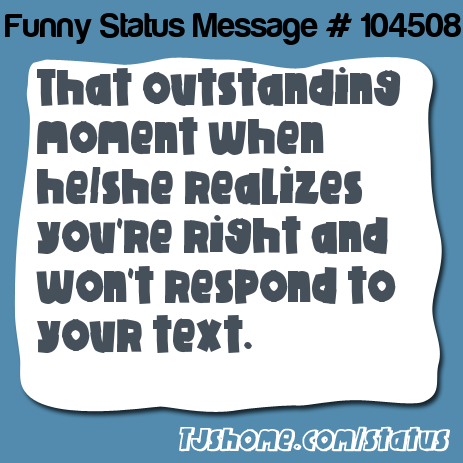 status message box
