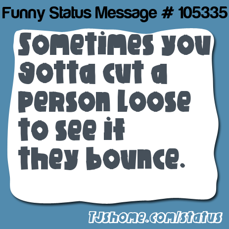 status message box