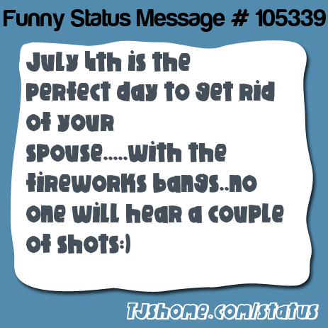 status message box