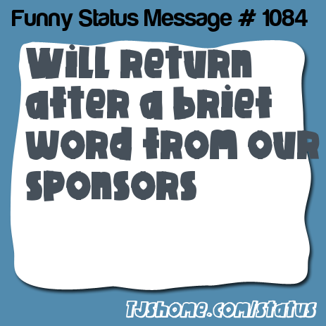 status message box