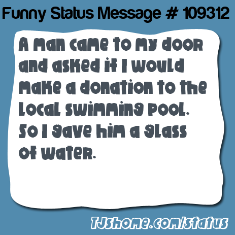 status message box