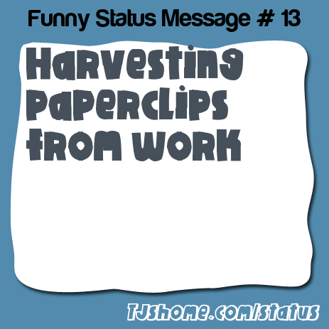 status message box