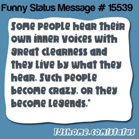 status message box