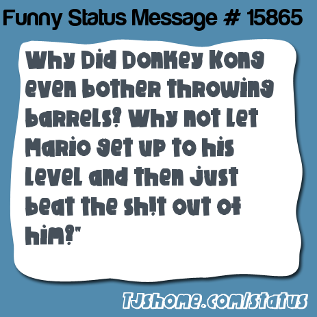 status message box