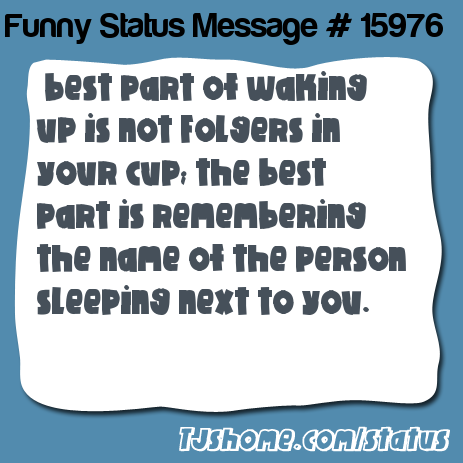 status message box