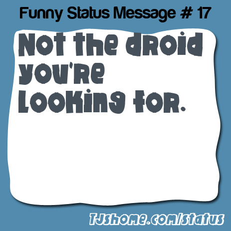 status message box