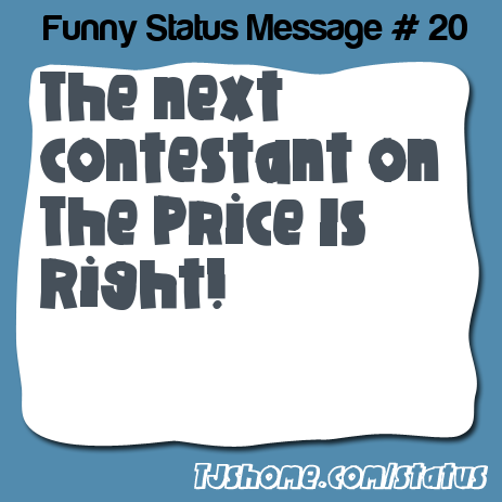 status message box