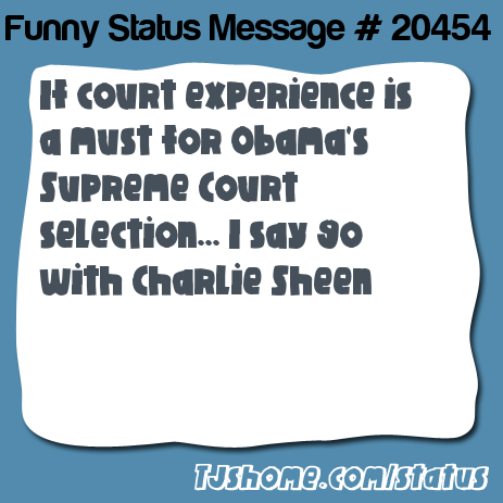 status message box