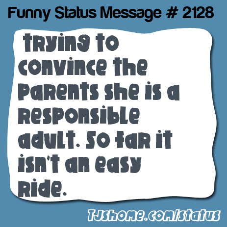 status message box