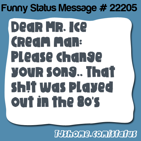 status message box