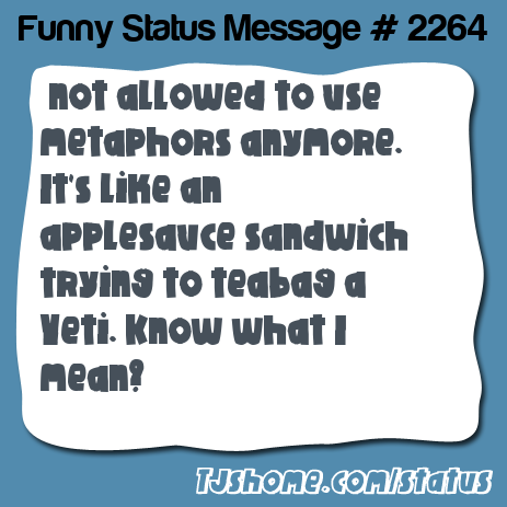 status message box