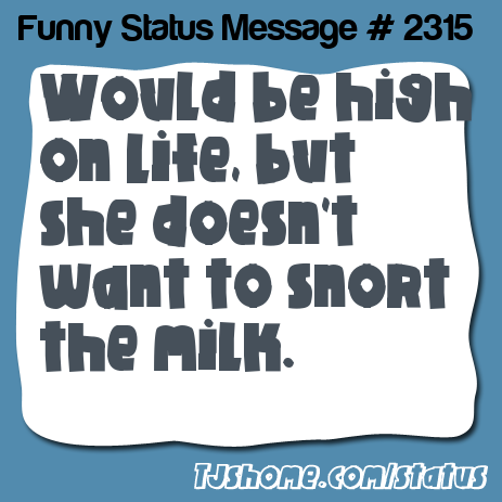status message box