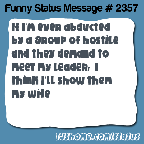 status message box