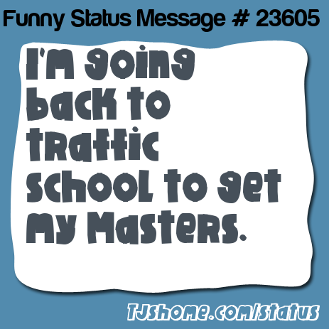 status message box
