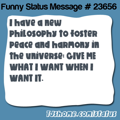 status message box
