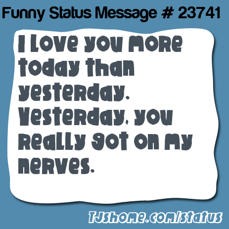 status message box