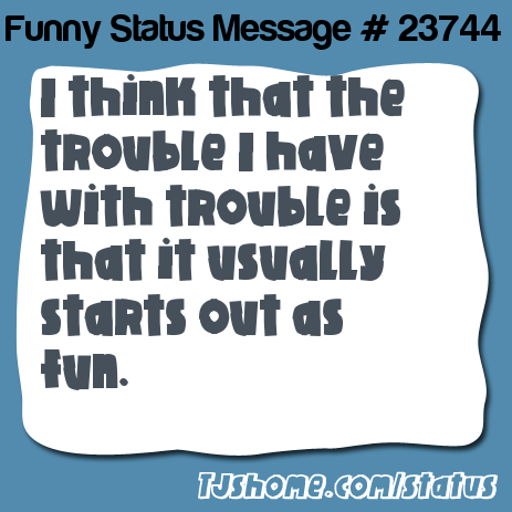 status message box