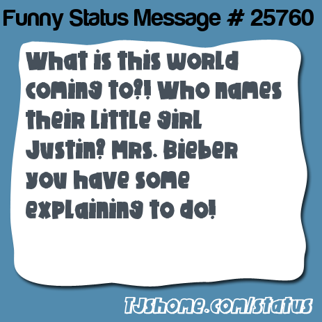 status message box