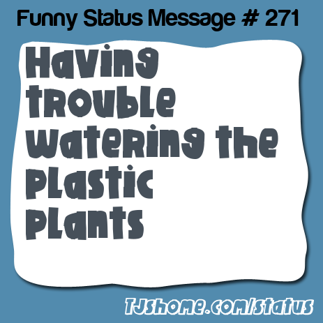 status message box