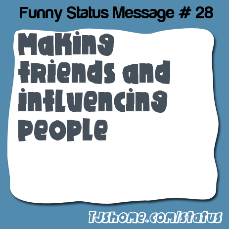 status message box