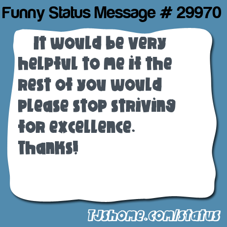 status message box
