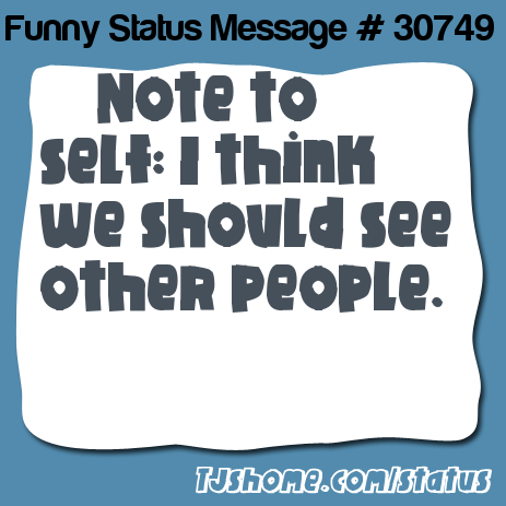 status message box