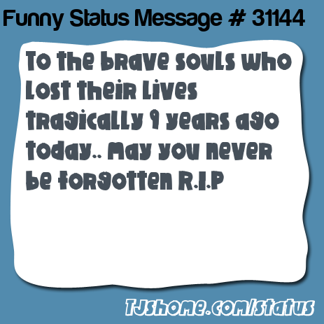 status message box