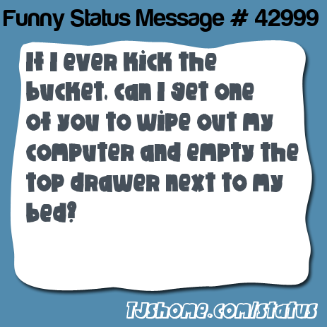 status message box