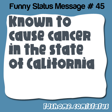status message box