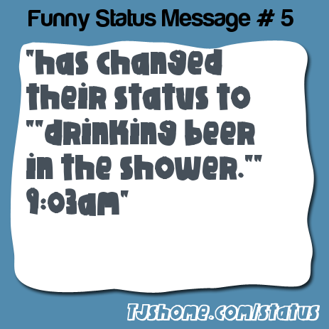 status message box